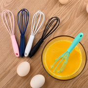 Eco-Friendly Manual Egg Tool Egg Whisk for Chocolate Wood Handle Cream Butter Whisk Egg Mixer Kitchen Utensils Egg Beater