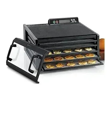 Excalibur 3926TB  Food Dehydrator Machine, 26-Hour Timer, Automatic Shut Off and Temperature Control, Black