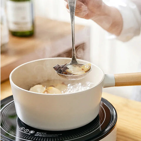 Ceramic Non Stick Pot Set Pan Fry Pan Stew Pot Electromagnetic Stove Gas Stove Universal Kitchen Single Piece Sales Cookware